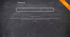 Desktop Screenshot of frintier.com