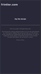 Mobile Screenshot of frintier.com